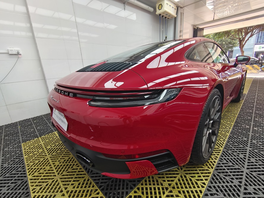 保时捷911全车漆面保护膜隐形车衣案例车之旺3M漆面保护膜(图5)