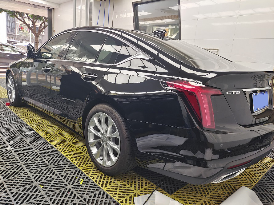 凯迪拉克CTS版3M全车隐形车衣、漆面保护膜案例(图6)