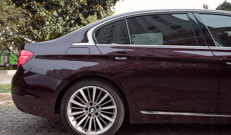 宝马3系全车3M漆面保护膜隐形车衣案例(图5)