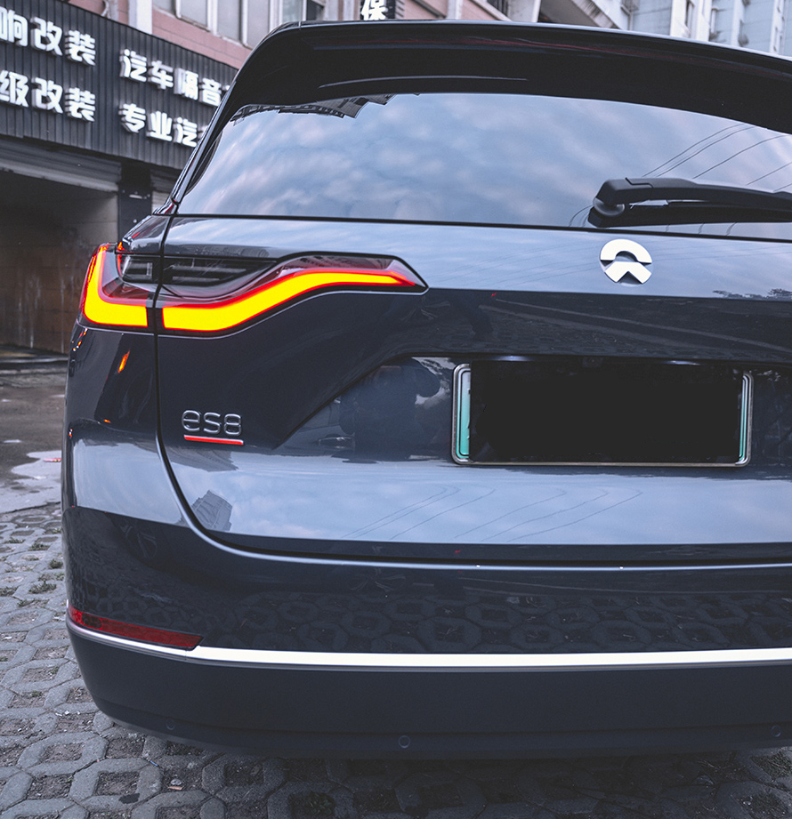 蔚来ES8 3M漆面保护膜车衣案例(图4)