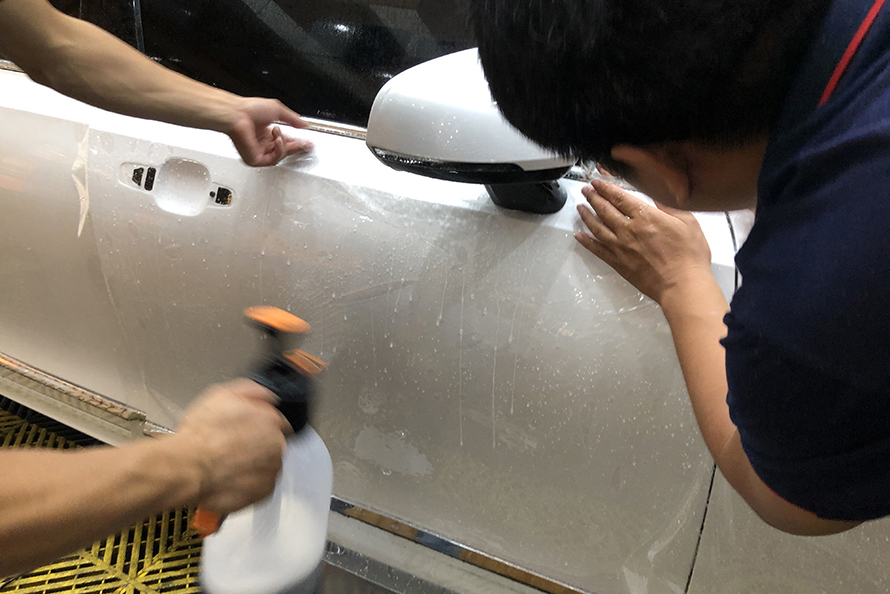 沃尔沃3M漆面保护膜隐形车衣案例(图9)