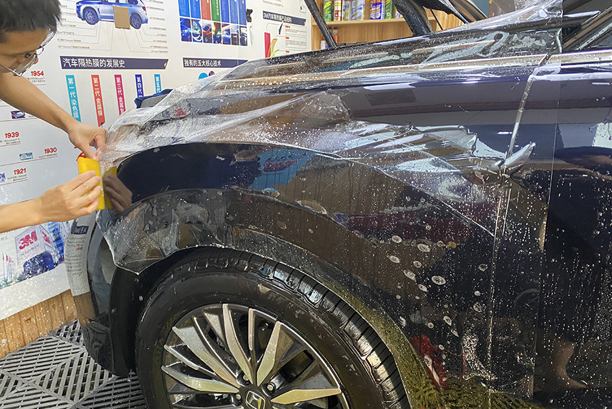 本田冠道3M漆面保护膜隐身车衣案例(图7)