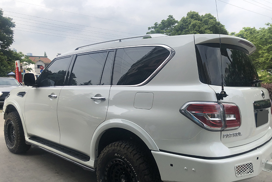 日产途乐全车3M漆面保护膜隐形车衣案例(图8)