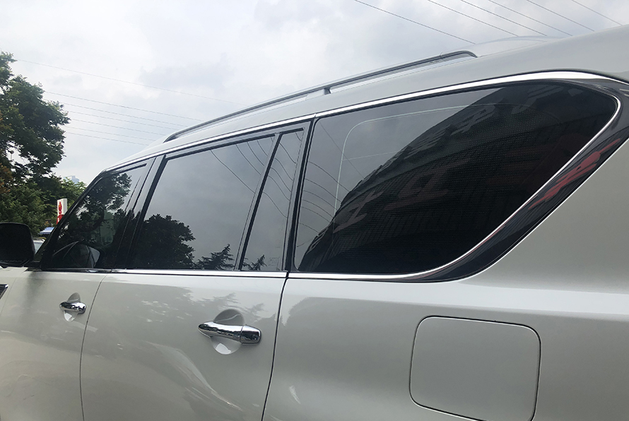 日产途乐全车3M漆面保护膜隐形车衣案例(图3)