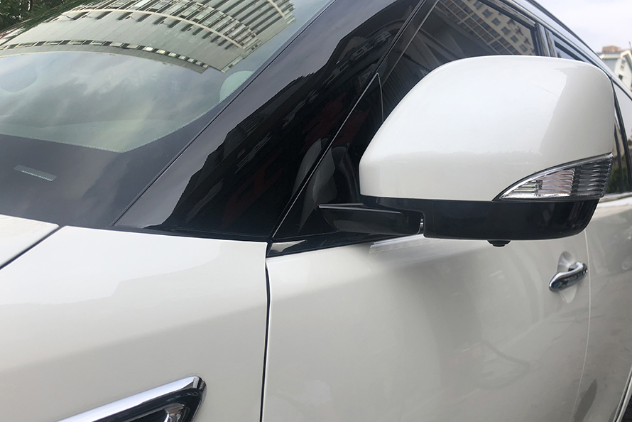 日产途乐全车3M漆面保护膜隐形车衣案例(图4)