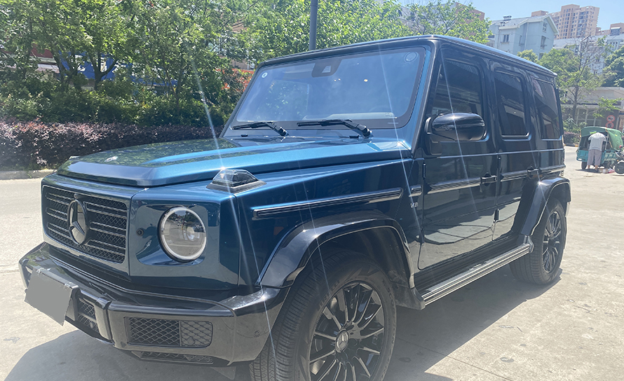奔驰大G3M漆面保护膜隐形车衣案例(图1)