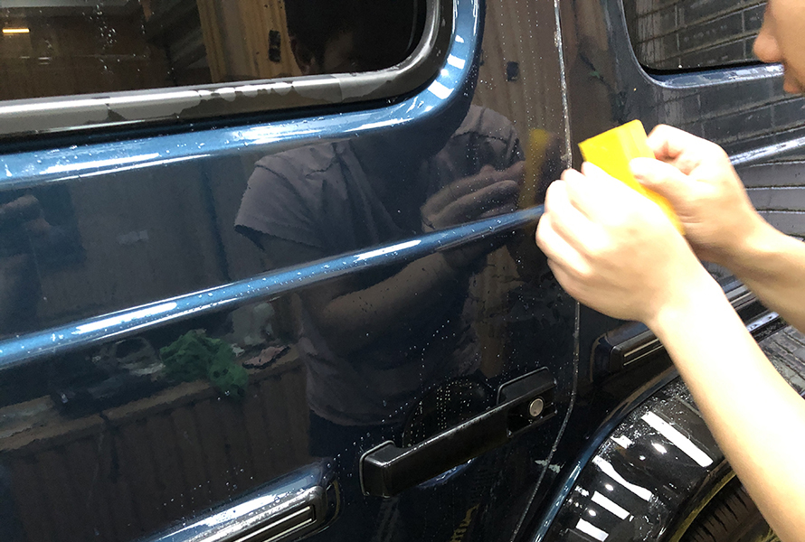 奔驰大G3M漆面保护膜隐形车衣案例(图3)