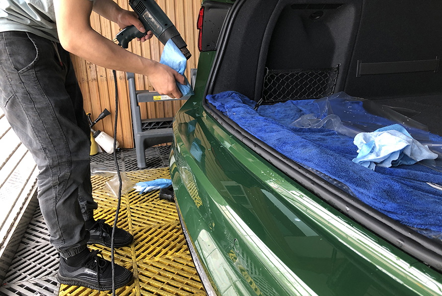 奥迪RS43M漆面保护膜隐形车衣系列案例(图7)