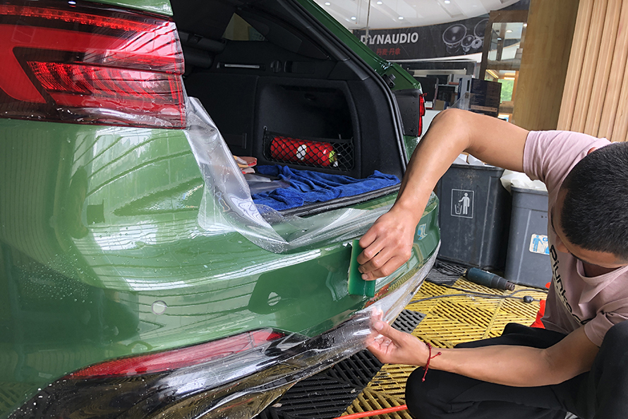 奥迪RS43M漆面保护膜隐形车衣系列案例(图9)