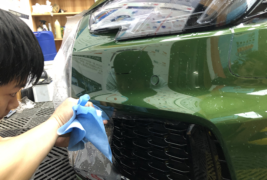 奥迪RS43M漆面保护膜隐形车衣系列案例(图11)