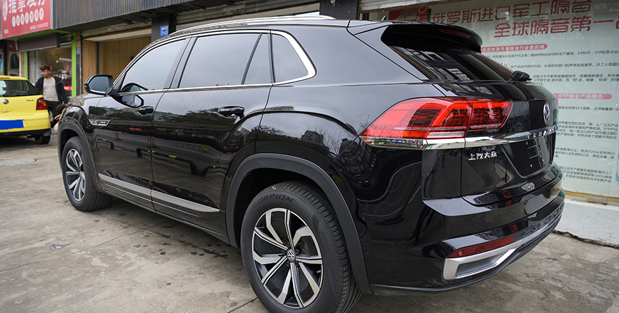 大众途昂3M玻璃隔热膜防爆膜案例(图3)