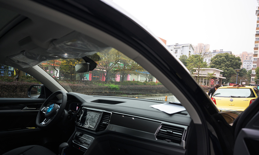 大众途昂3M玻璃隔热膜防爆膜案例(图5)