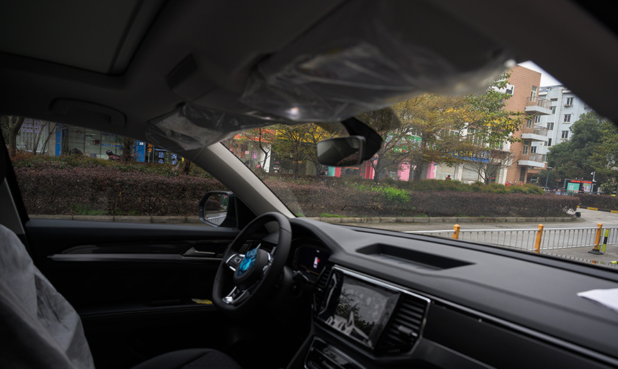 大众途昂3M玻璃隔热膜防爆膜案例(图7)