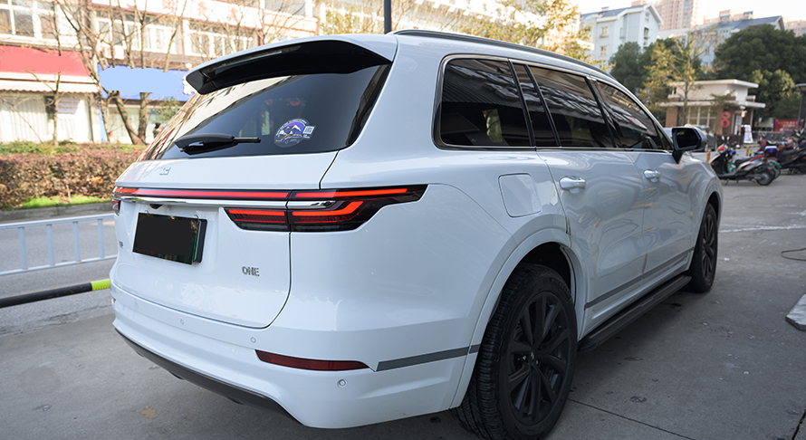 理想ONE3M全车玻璃膜隔热膜案例(图2)