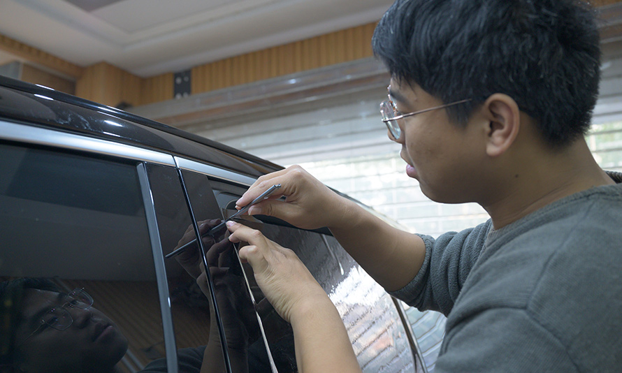 蔚来ES8全车3M玻璃膜案例(图6)