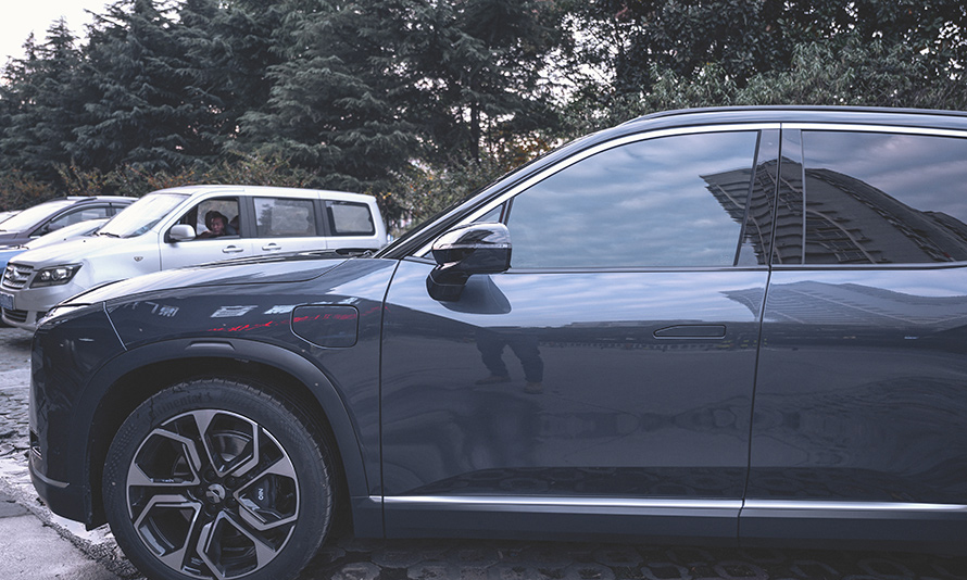 蔚来ES8全车3M玻璃膜案例(图7)