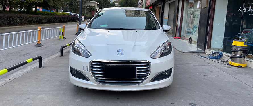 标志308全车3M玻璃膜案例(图1)