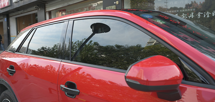 奥迪Q2全车3M玻璃隔热膜案例(图3)