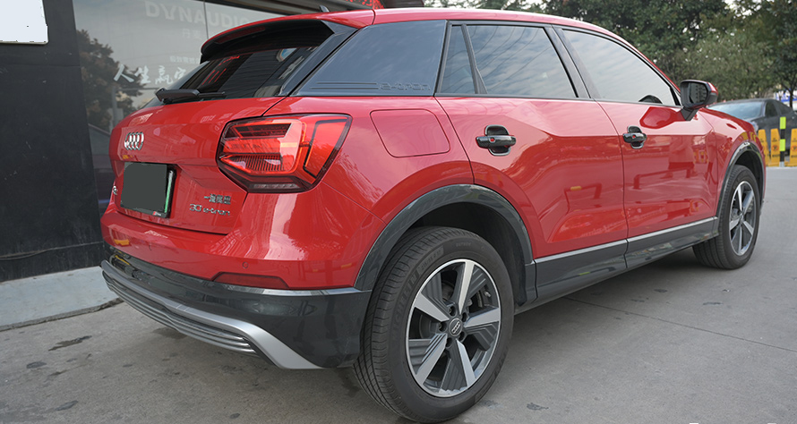 奥迪Q2全车3M玻璃隔热膜案例(图4)