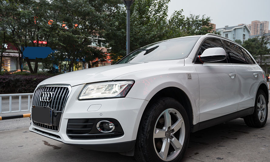 奥迪Q5全车3M玻璃隔热膜案例(图1)