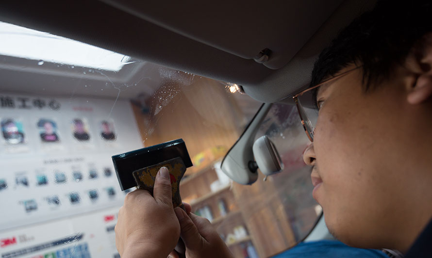 奥迪Q5全车3M玻璃隔热膜案例(图5)