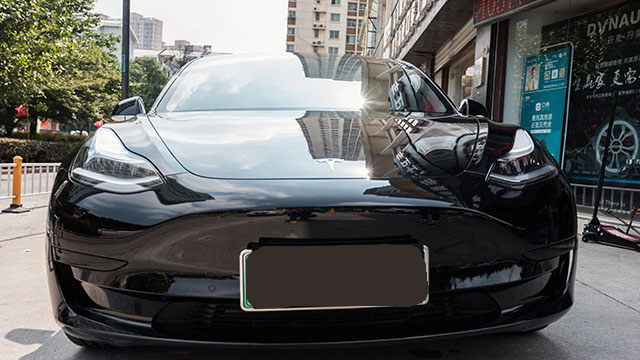 特斯拉model3全车3M玻璃隔热膜案例(图1)
