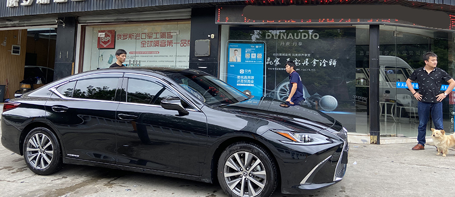 车之旺雷克萨斯ES300全车3M隔热膜案例(图2)